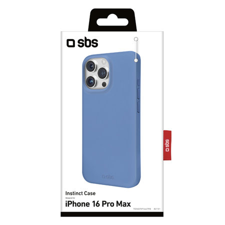 SBS - Puzdro Instinct pre iPhone 16 Pro Max, modra