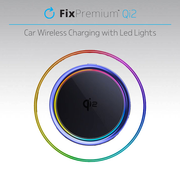 FixPremium - MagSafe Nabíjačka do Auta Mini s Qi2, čierna