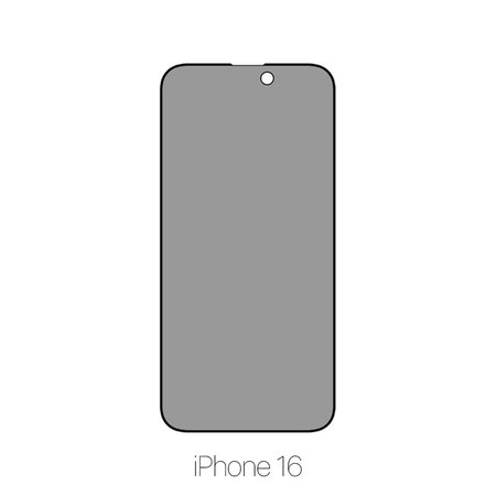 FixPremium Privacy Anti-Spy Glass - Tvrdené Sklo pre iPhone 16