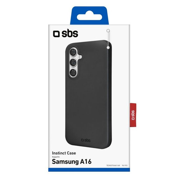 SBS - Puzdro Instinct pre Samsung Galaxy A16, čierna