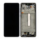 Samsung Galaxy A73 A736 - LCD Displej + Dotykové Sklo + Rám (Black) OLED