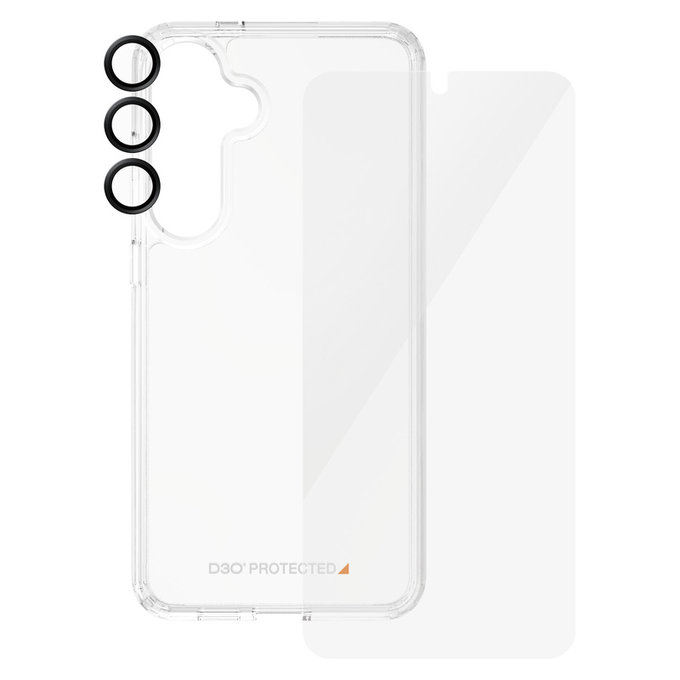 Bundle Hoops + Tvrdené sklo UWF + Hard Case D3O pre Samsung Galaxy S24+, PanzerGlass