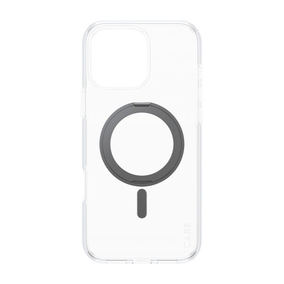 Puzdro Kickstand s MagSafe pre iPhone 16 Pro Max, Čierna, CARE