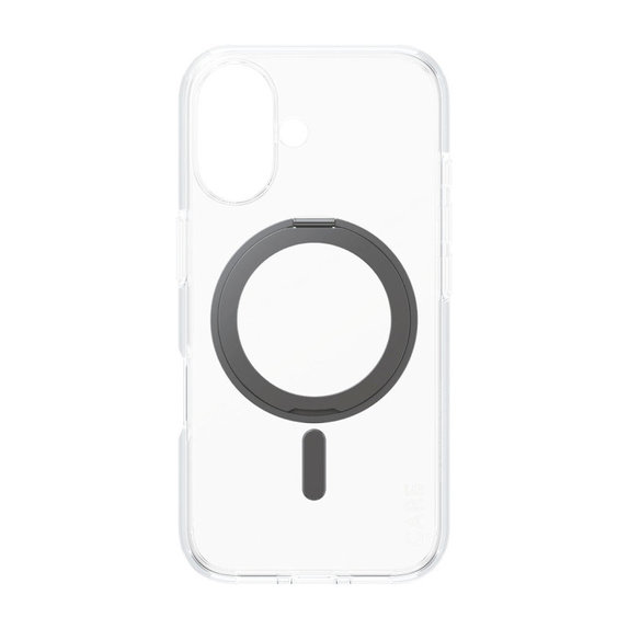 Puzdro Kickstand s MagSafe pre iPhone 16, Čierna, CARE