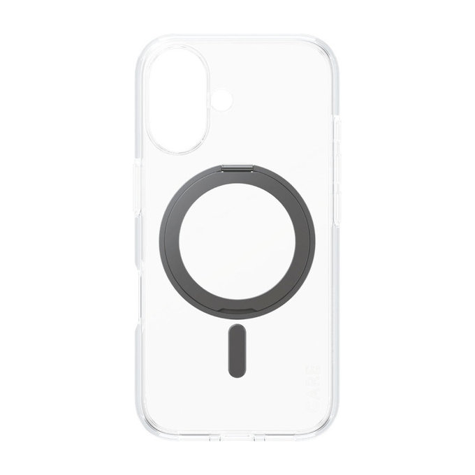 Puzdro Kickstand s MagSafe pre iPhone 16, Čierna, CARE