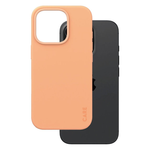 Puzdro Fearlessly s MagSafe pre iPhone 16 Pro, Peachy, CARE