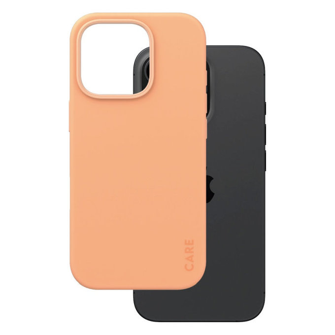 Puzdro Fearlessly s MagSafe pre iPhone 16 Pro, Peachy, CARE