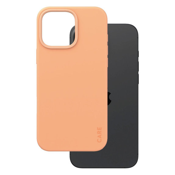 Puzdro Fearlessly s MagSafe pre iPhone 16 Pro Max, Peachy, CARE