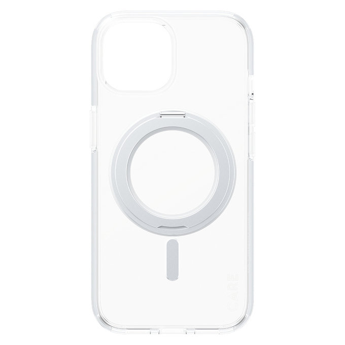 Puzdro Kickstand s MagSAFE by PanzerGlass pre iPhone 15, Strieborná, PanzerGlass