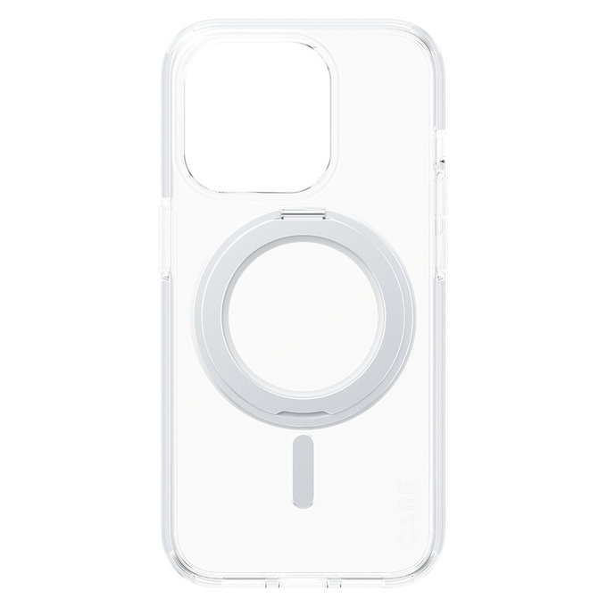 Puzdro Kickstand s MagSAFE by PanzerGlass pre iPhone 15 Pro, Strieborná, PanzerGlass