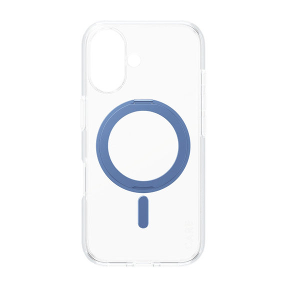 Puzdro Kickstand s MagSafe pre iPhone 16, Modrá, CARE