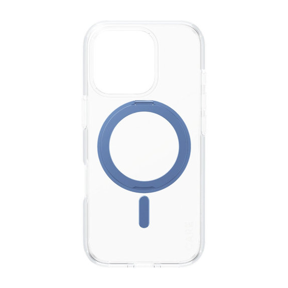 Puzdro Kickstand s MagSafe pre iPhone 16 Pro, Modrá, CARE