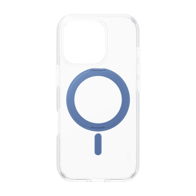 Puzdro Kickstand s MagSafe pre iPhone 16 Pro, Modrá, CARE