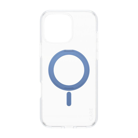 Puzdro Kickstand s MagSafe pre iPhone 16 Pro Max, Modrá, CARE