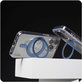 Puzdro Kickstand s MagSafe pre iPhone 16 Pro Max, Modrá, CARE