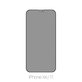 FixPremium Privacy Anti-Spy Glass - Tvrdené Sklo pre iPhone XR a 11