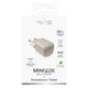 PURO - Nabíjací adaptér MiniPro USB-C, GaN, 20W, sandshell