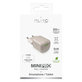 PURO - Nabíjací adaptér MiniPro USB-C, GaN, 20W, sandshell