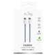 PURO - Kábel USB-C / USB-C, 60W, Fabrik FABK4, 1,5 m, blue lagon