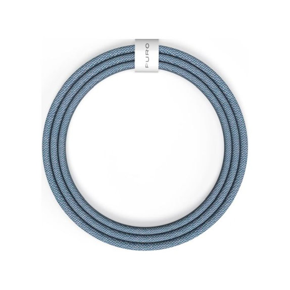 PURO - Kábel USB-C / USB-C, 60W, Fabrik FABK4, 1,5 m, blue lagon