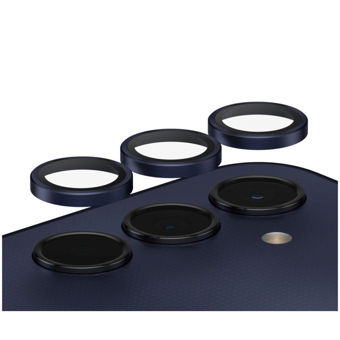 Ochranný kryt objektívu Hoops pre Samsung A25 5G, Modrá/Čierna, PanzerGlass