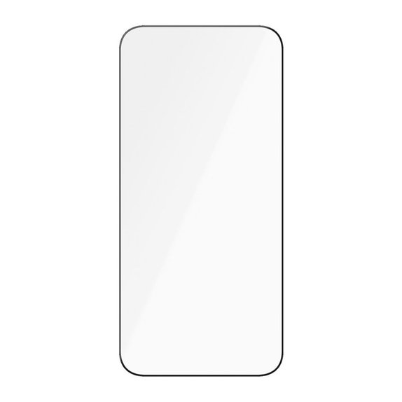 Tvrdené sklo UWF Ceramic s aplikátorom pre iPhone 15 Pro Max, Čierna, PanzerGlass