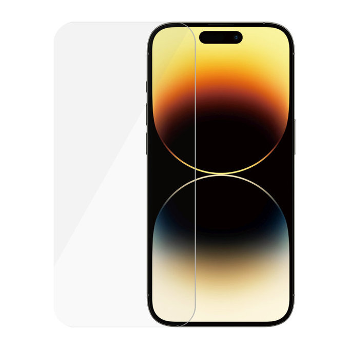 Tvrdené sklo Case Friendly UWF pre iPhone 14 Pro, Čierna, SAFE