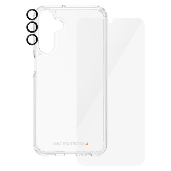 Bundle Hoops + Tvrdené sklo UWF + Hard Case D3O pre Samsung Galaxy A15/A15 5G, PanzerGlass