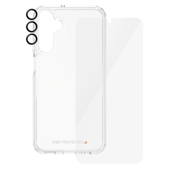 Bundle Hoops + Tvrdené sklo UWF + Hard Case D3O pre Samsung Galaxy A15/A15 5G, PanzerGlass