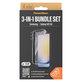 Bundle Hoops + Tvrdené sklo UWF + Hard Case D3O pre Samsung Galaxy A25 5G, Transparentná, PanzerGlass