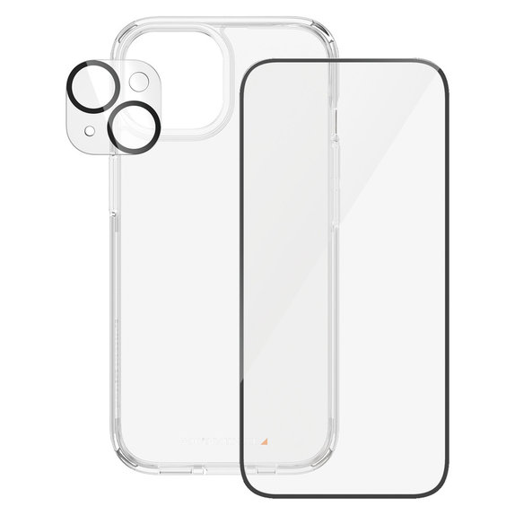Bundle PicturePerfect + Tvrdené sklo UWF + Hard Case D3O pre iPhone 15, PanzerGlass