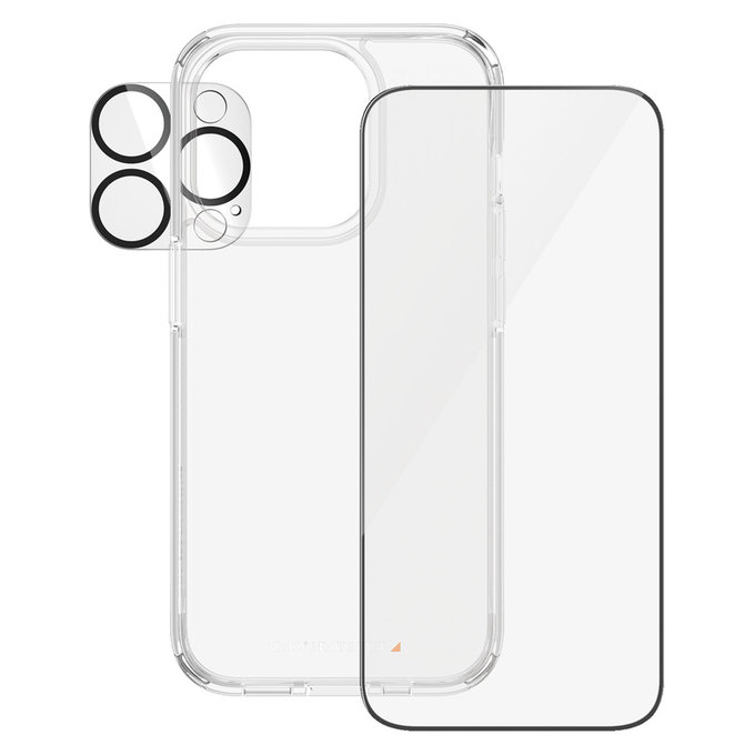 Bundle PicturePerfect + Tvrdené sklo UWF + Hard Case D3O pre iPhone 15 Pro, PanzerGlass