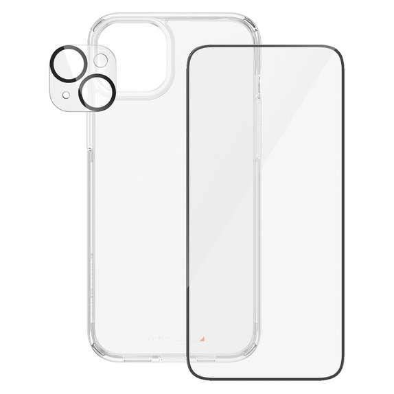 Bundle PicturePerfect + Tvrdené sklo UWF + Hard Case D3O pre iPhone 15 Plus, PanzerGlass