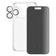 Bundle PicturePerfect + Tvrdené sklo UWF Privacy + Hard Case D3O pre iPhone 15 Pro, PanzerGlass
