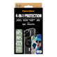 Bundle Hoops + Tvrdené sklo UWF + Hard Case + Magnetic Ring Mount pre iPhone 16 Pro, PanzerGlass