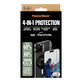 Bundle Hoops + Tvrdené sklo UWF + Hard Case + Magnetic Ring Mount pre iPhone 16 Pro Max, PanzerGlass