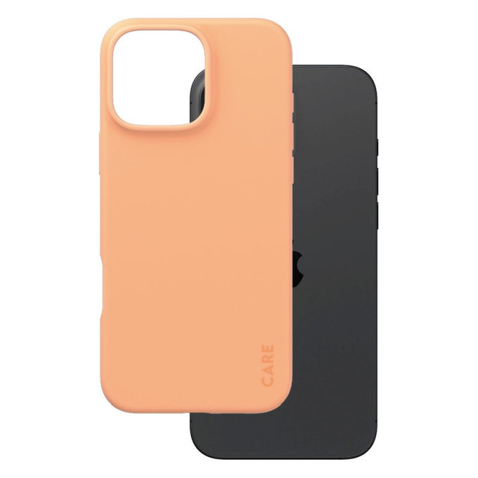 Puzdro Fearlessly pre iPhone 16 Pro Max, Peachy, CARE