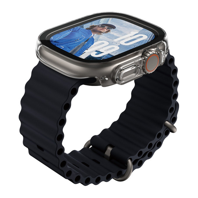 Tvrdené sklo Full Body Slim pre Apple Watch Ultra 2024/Ultra 2/Ultra, Číra, PanzerGlass