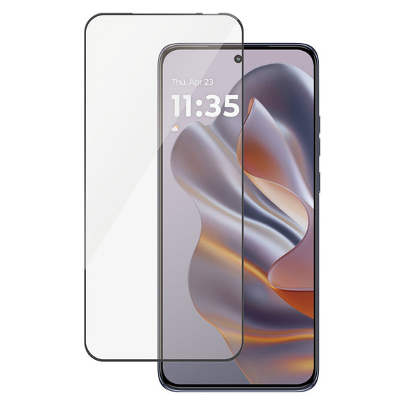Tvrdené sklo UWF pre Motorola Edge 50 Neo, Čierna, PanzerGlass