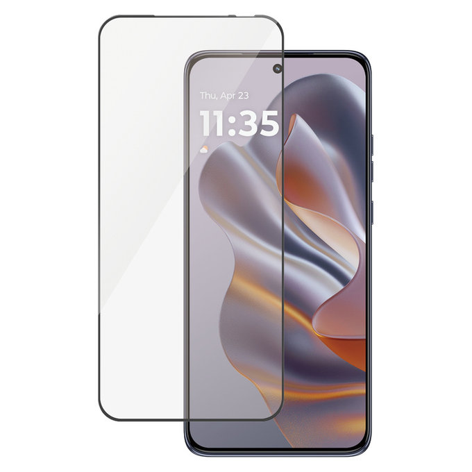 Tvrdené sklo UWF pre Motorola Edge 50 Neo, Čierna, PanzerGlass