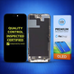 Displej Hard OLED pre iPhone 14 Pro Max, Dotykové sklo s rámom, FixPremium