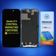 Displej Hard OLED pre iPhone 14 Pro, Dotykové sklo s rámom, FixPremium