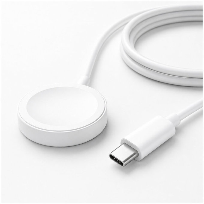 FixPremium - Kábel Watch/USB-C, 1.5m, biela