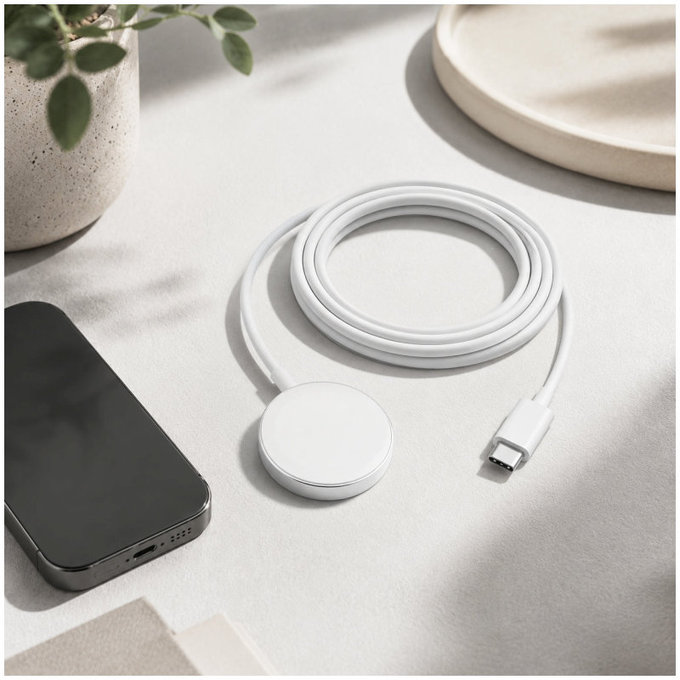 FixPremium - Kábel MagSafe/USB-C, 1.5m, biela