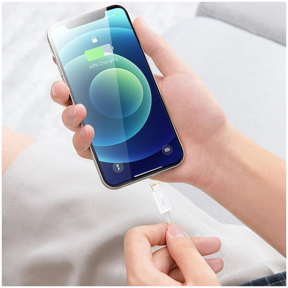 Baseus - Kábel Lightning/USB, 1.5m, biela