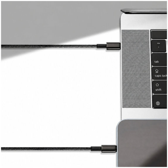 Baseus - Kábel Lightning/USB-C, 1.5m, čierna