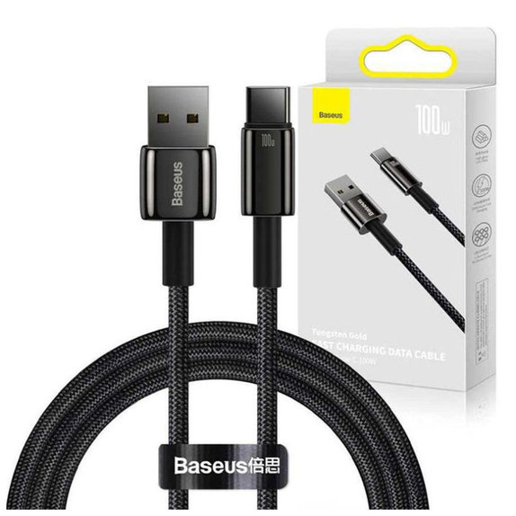 Baseus - Kábel USB-C/USB, 1.5m, čierna