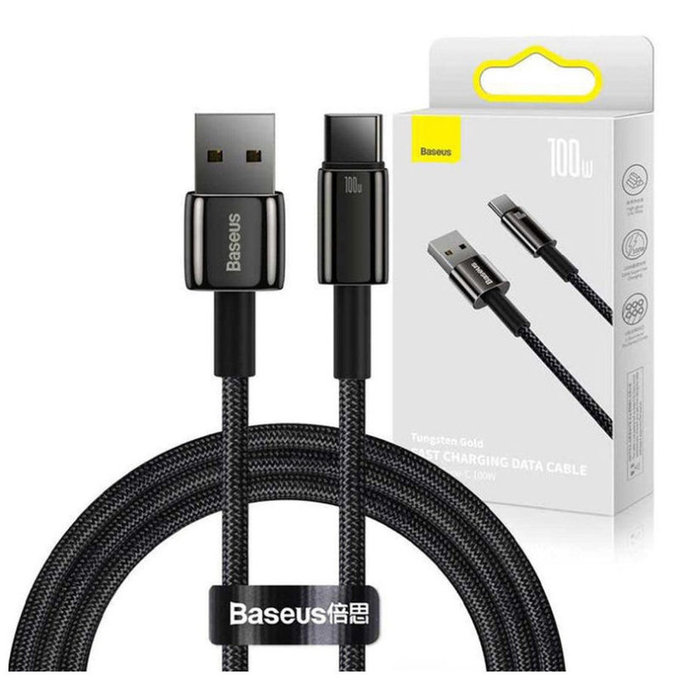Baseus - Kábel USB-C/USB, 1.5m, čierna
