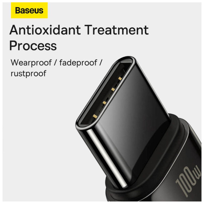 Baseus - Kábel USB-C/USB, 1.5m, čierna