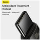Baseus - Kábel USB-C/USB, 1.5m, čierna